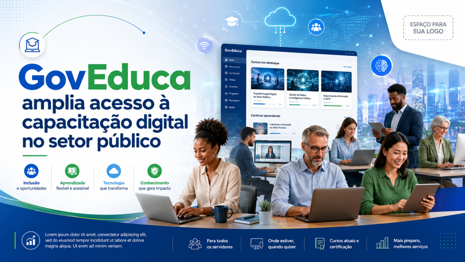 GovEduca amplia acesso à capacitação digital no setor público