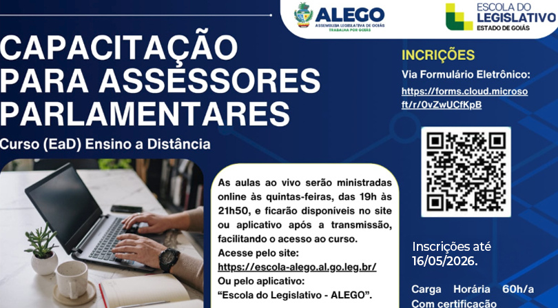 CAPACITAÇÃO PARA ASSESSORES PARLAMENTARES