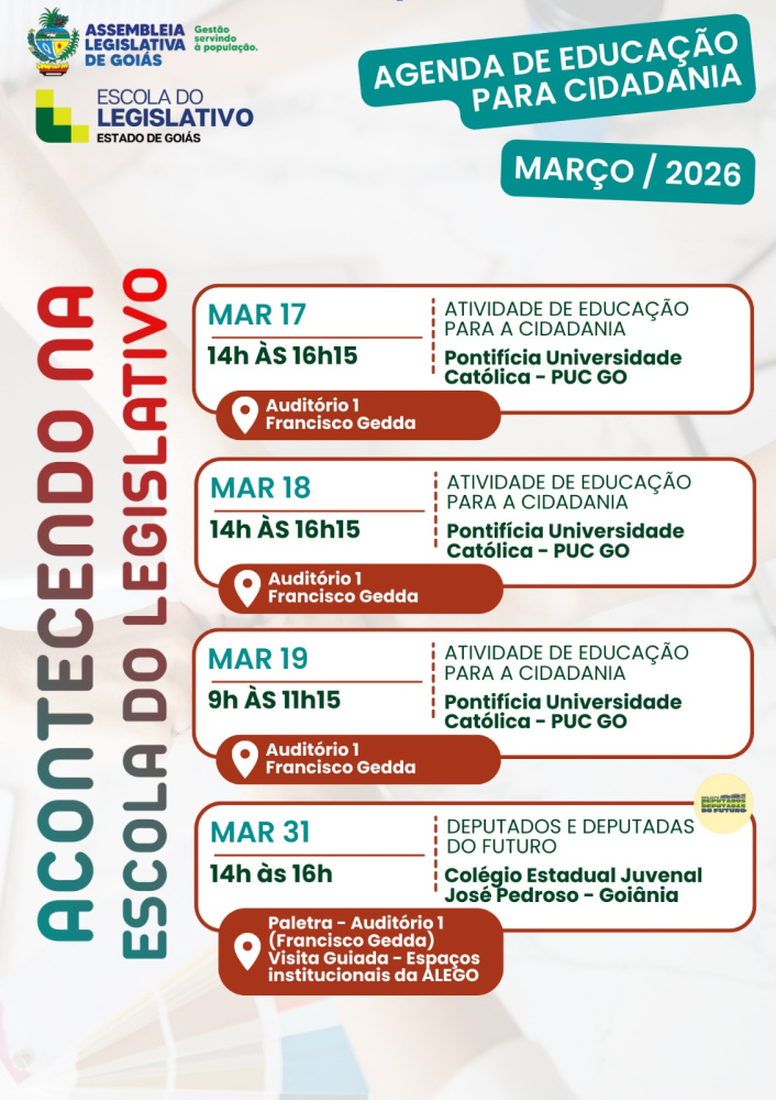 Acontecendo na Escola Do Legislativo